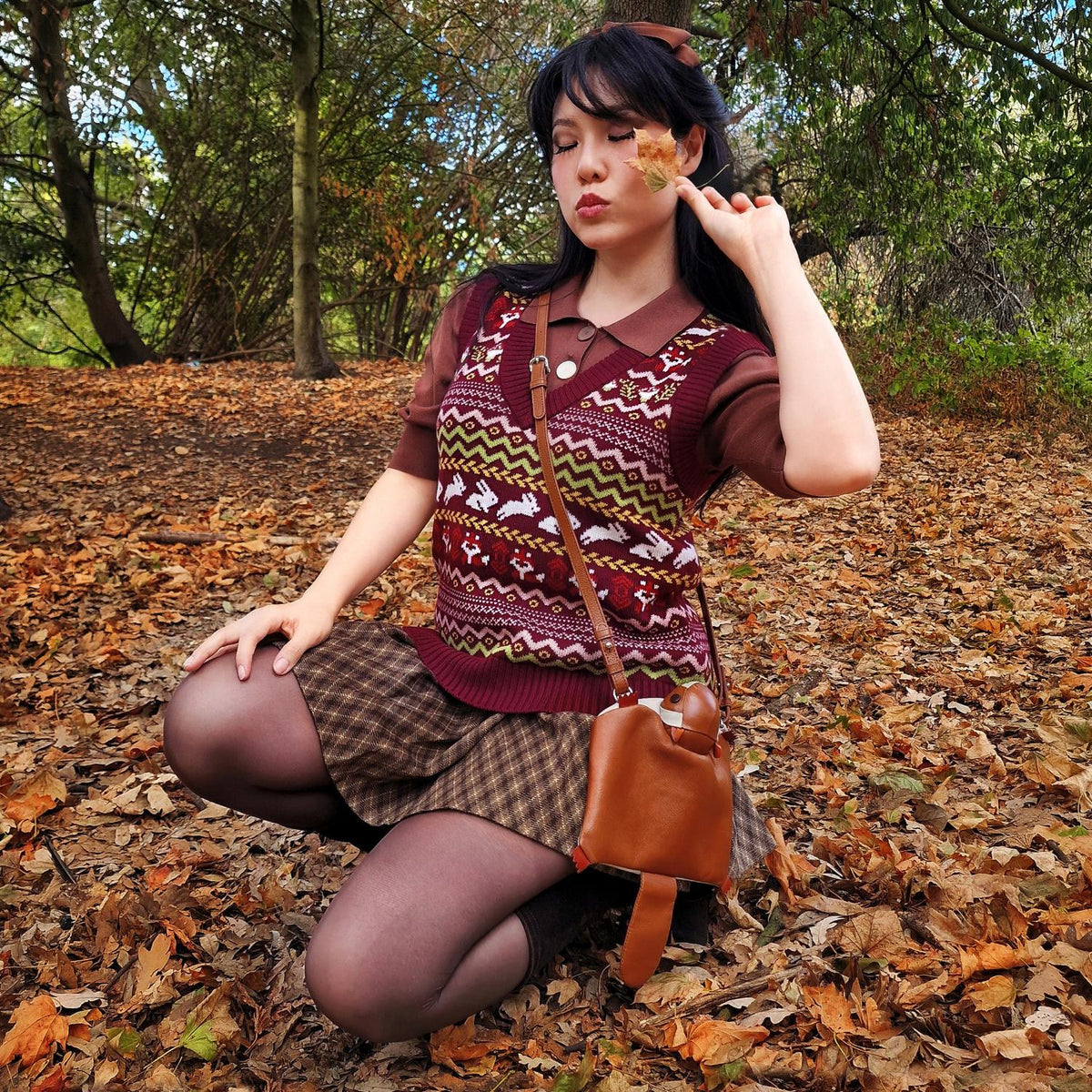 Fair Isle Pullunder – Woodland Adventure – Mehrfarbig
