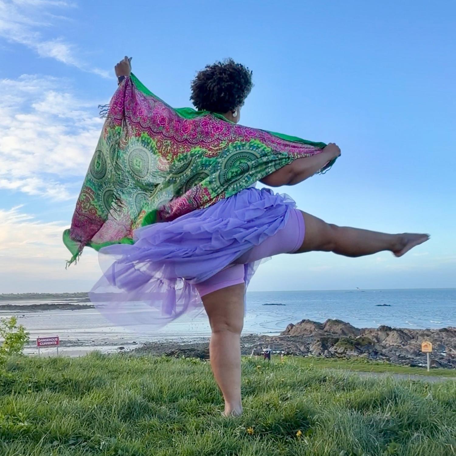 Stay Cool Chub Rub Shorts - Smoky Grape