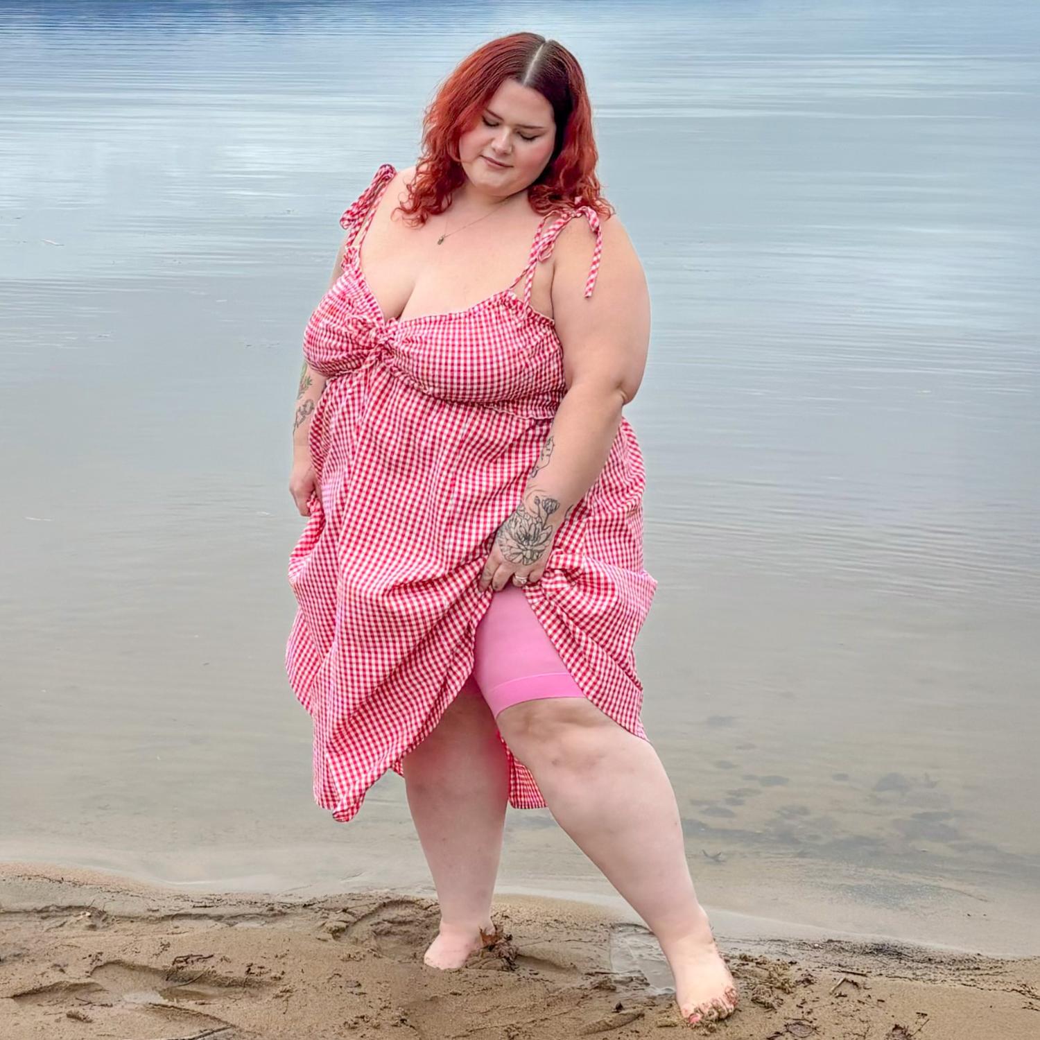 Stay Cool Chub Rub-shorts - Dragon Fruit