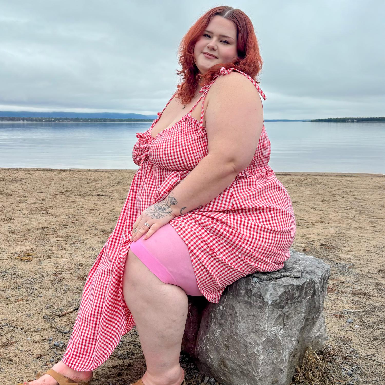 Stay Cool Chub Rub-shorts - Dragon Fruit