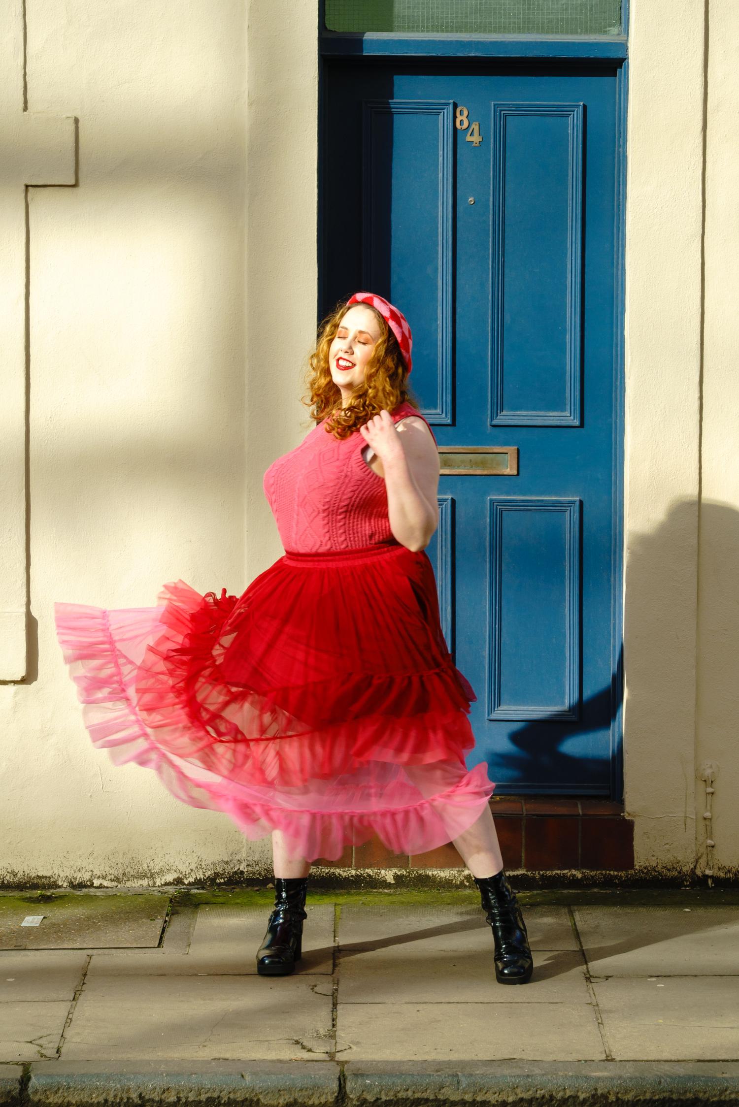 Mesh-Maxirock - Pirouette Ombre