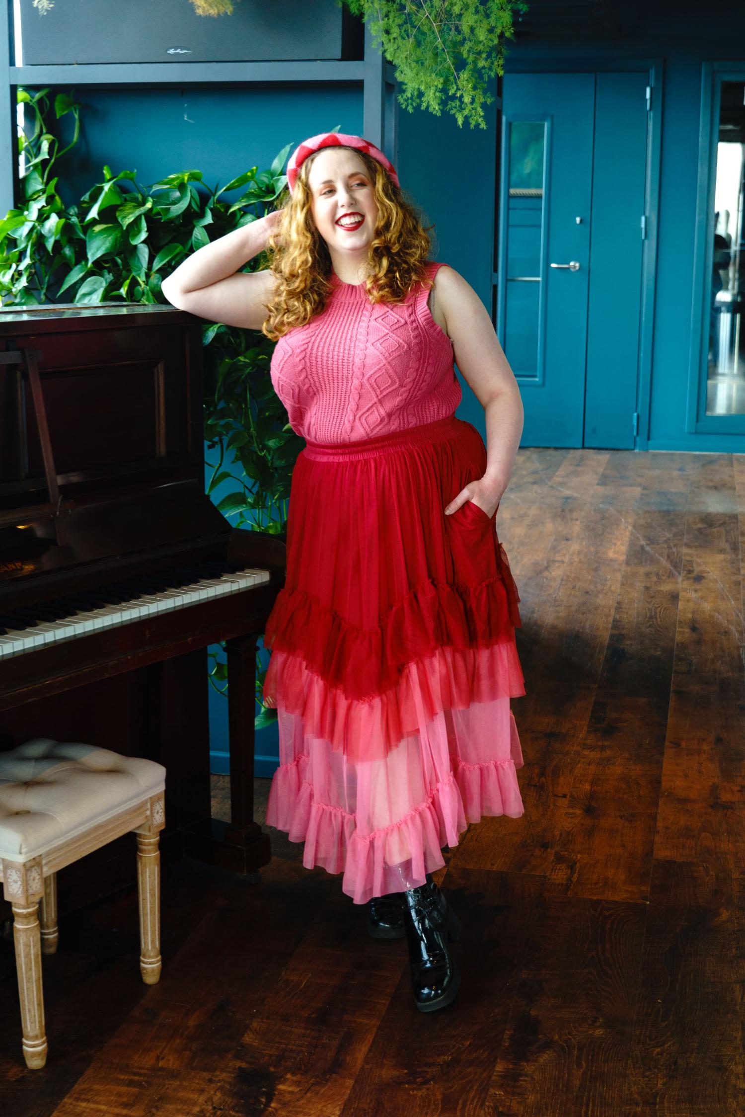 Mesh-Maxirock - Pirouette Ombre