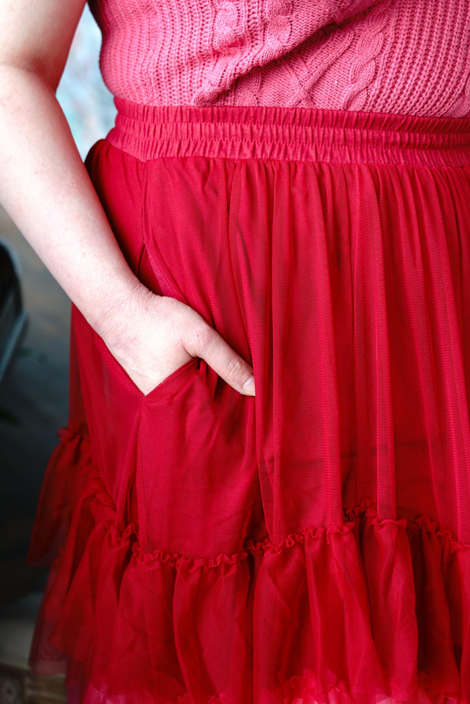 Mesh-Maxirock - Pirouette Ombre