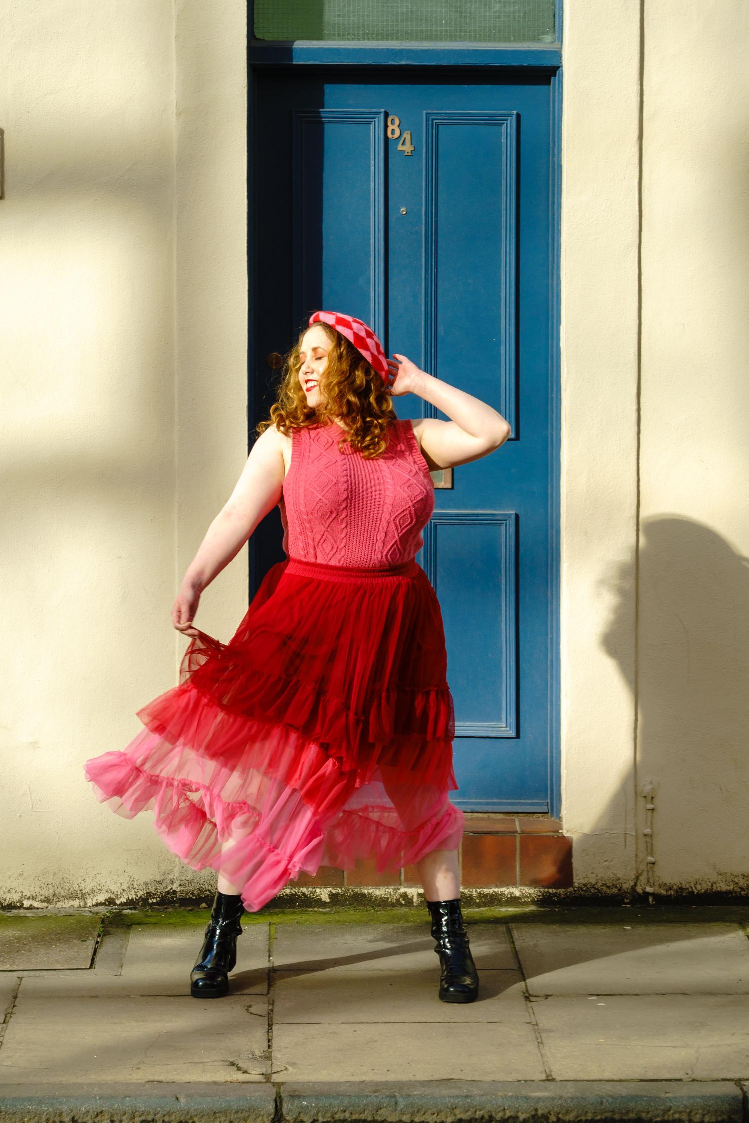 Mesh-Maxirock - Pirouette Ombre