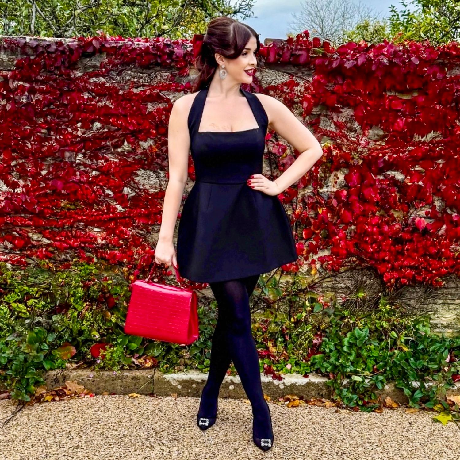 Weihnachts-Strumpfhose - Starlight Seam