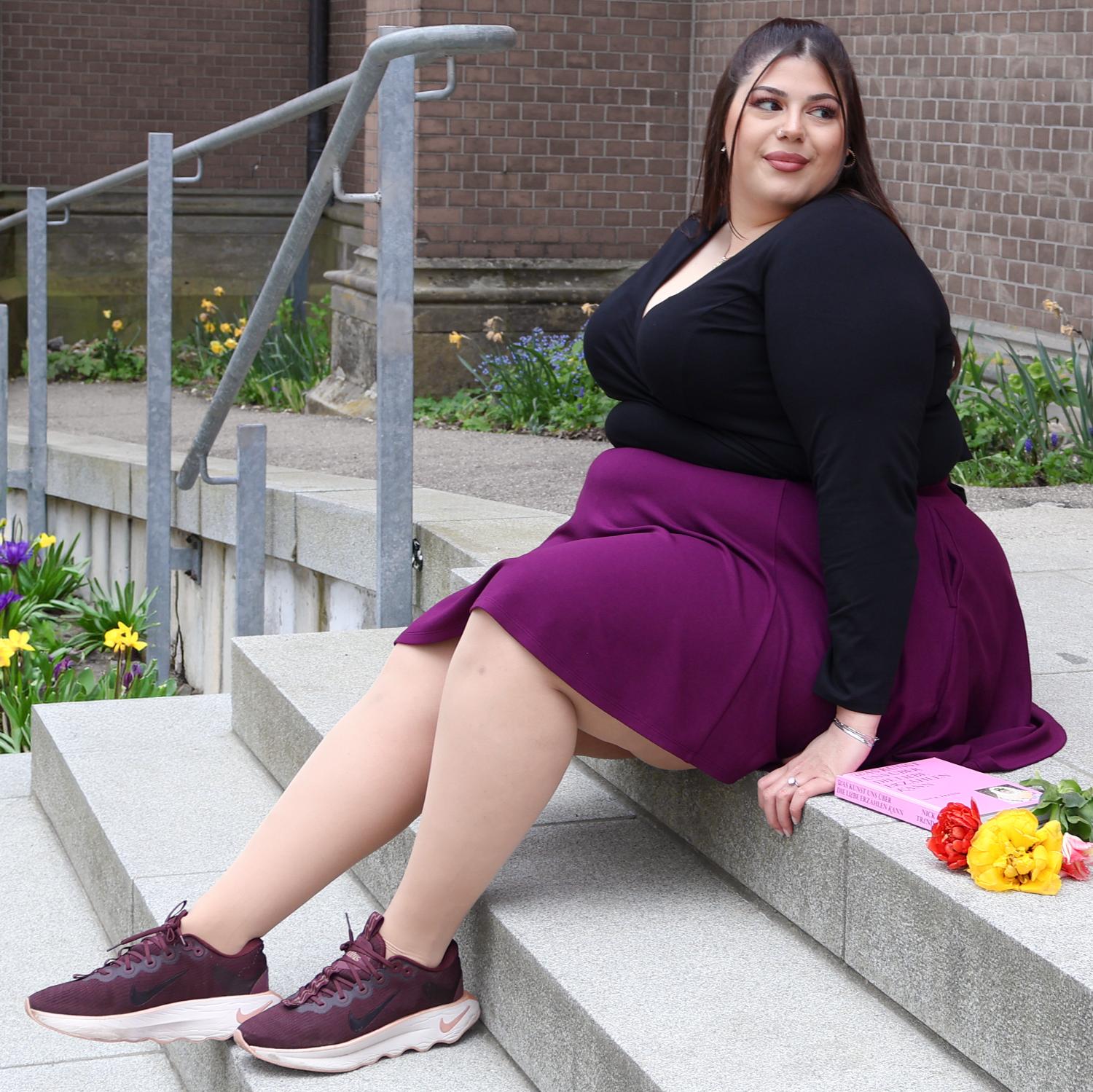 Mini-Skaterrock - Mulberry