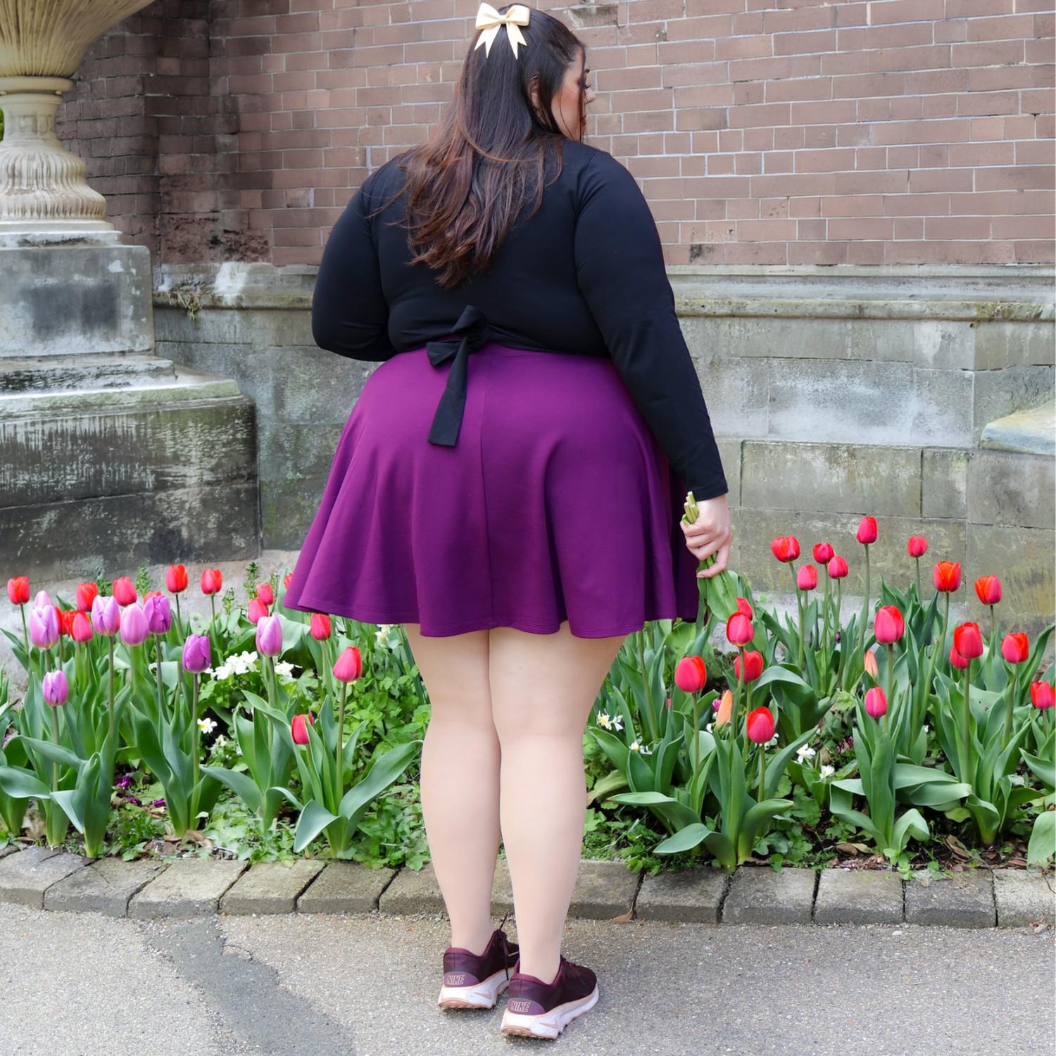 Mini-Skaterrock - Mulberry