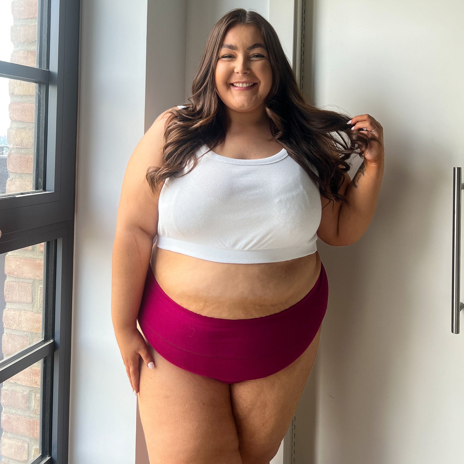 Bio-Baumwolle Tanga - Raspberry Pie