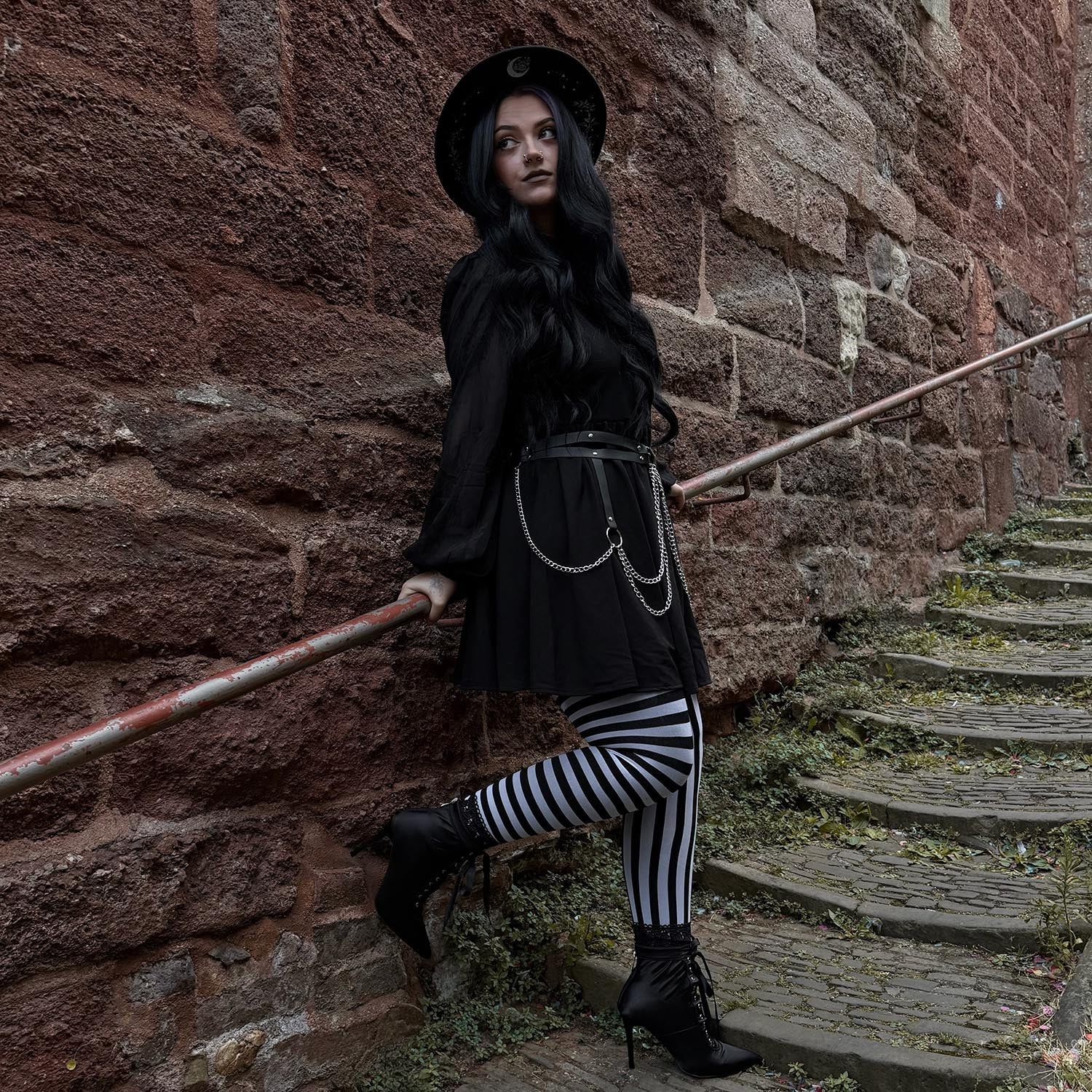Halloween-Strumpfhose – BetelWitch – Snowball