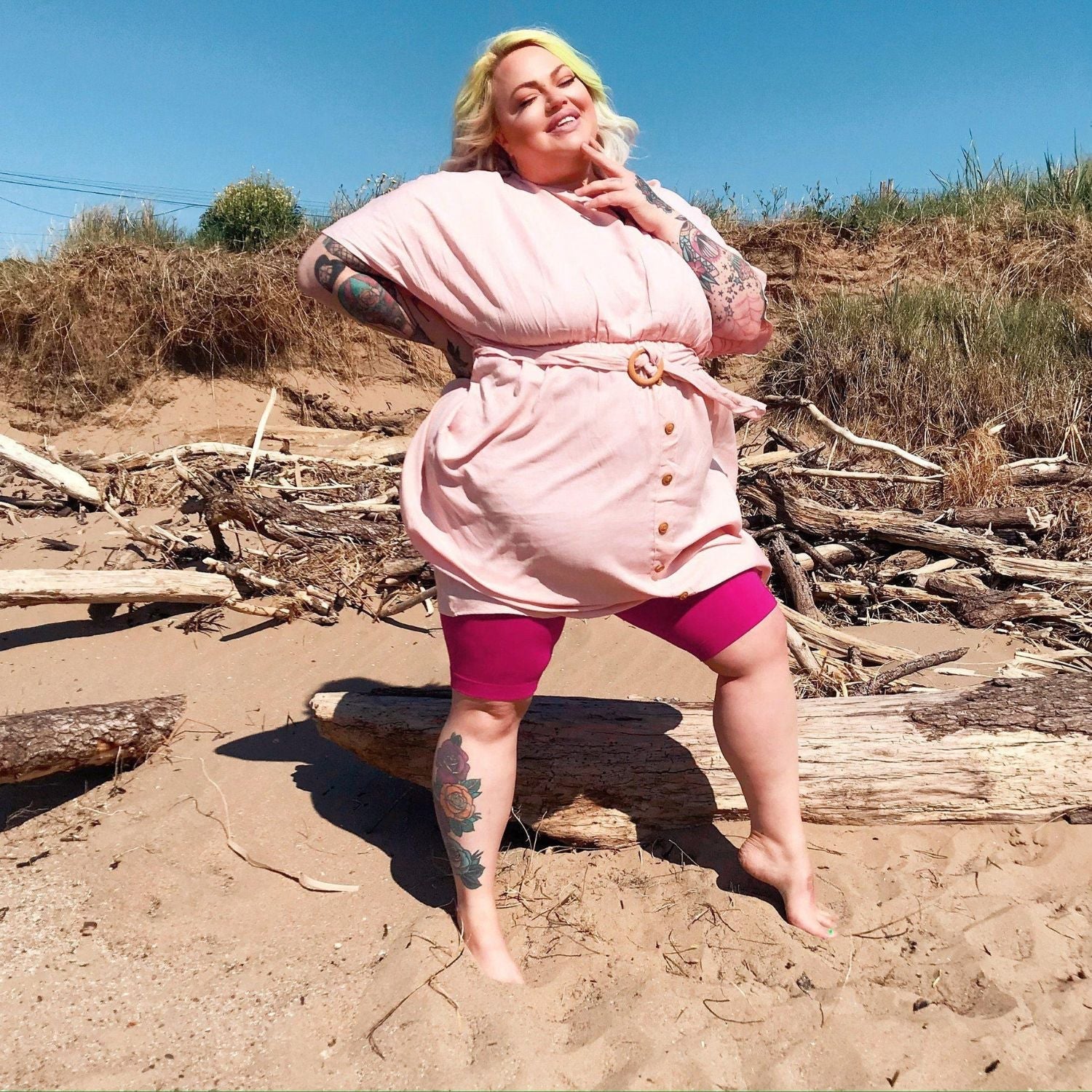 Spodenki Stay Cool Chub Rub - Raspberry Pie