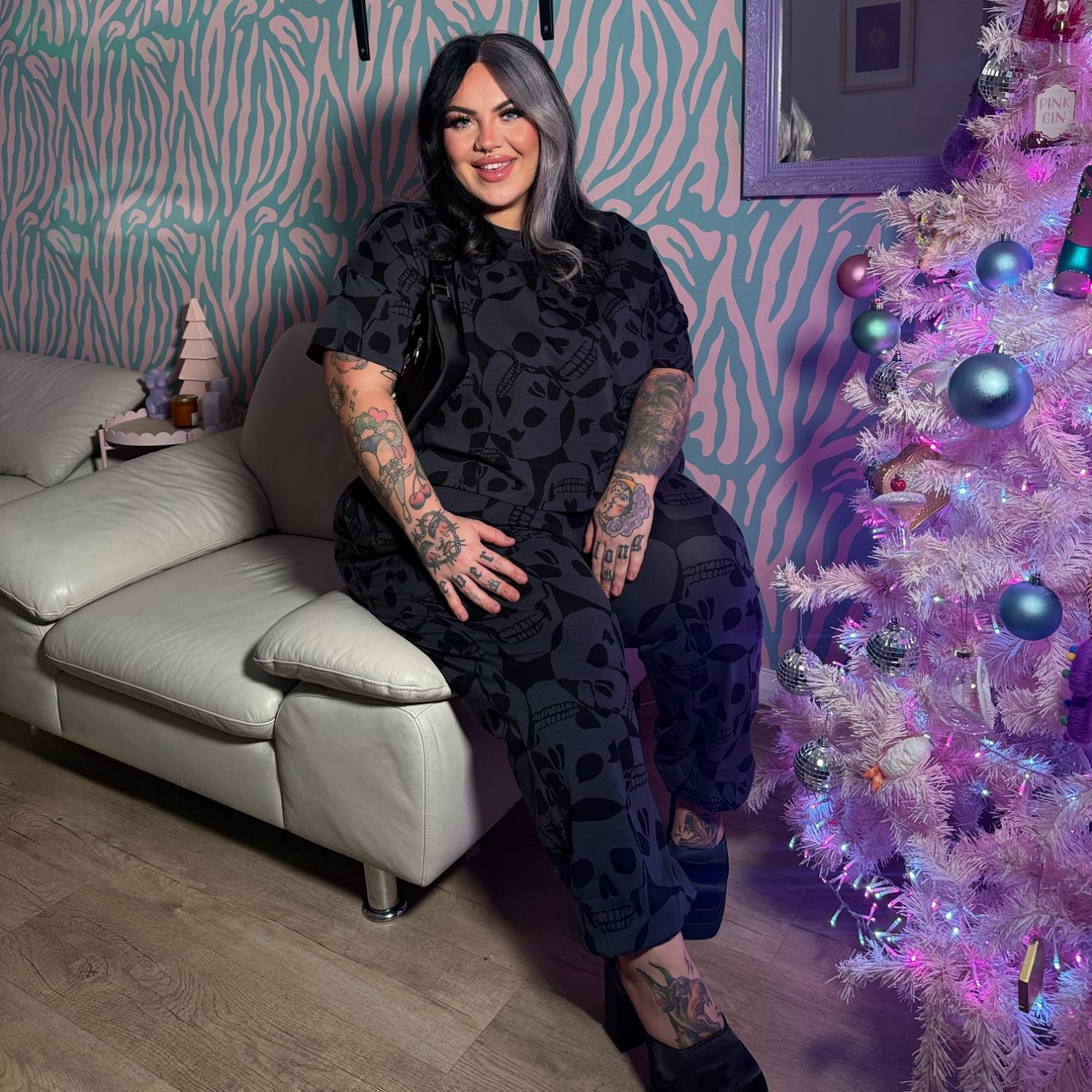 Bio-Baumwoll-Pyjama-T-Shirt – Boxy-Fit - Catacomb