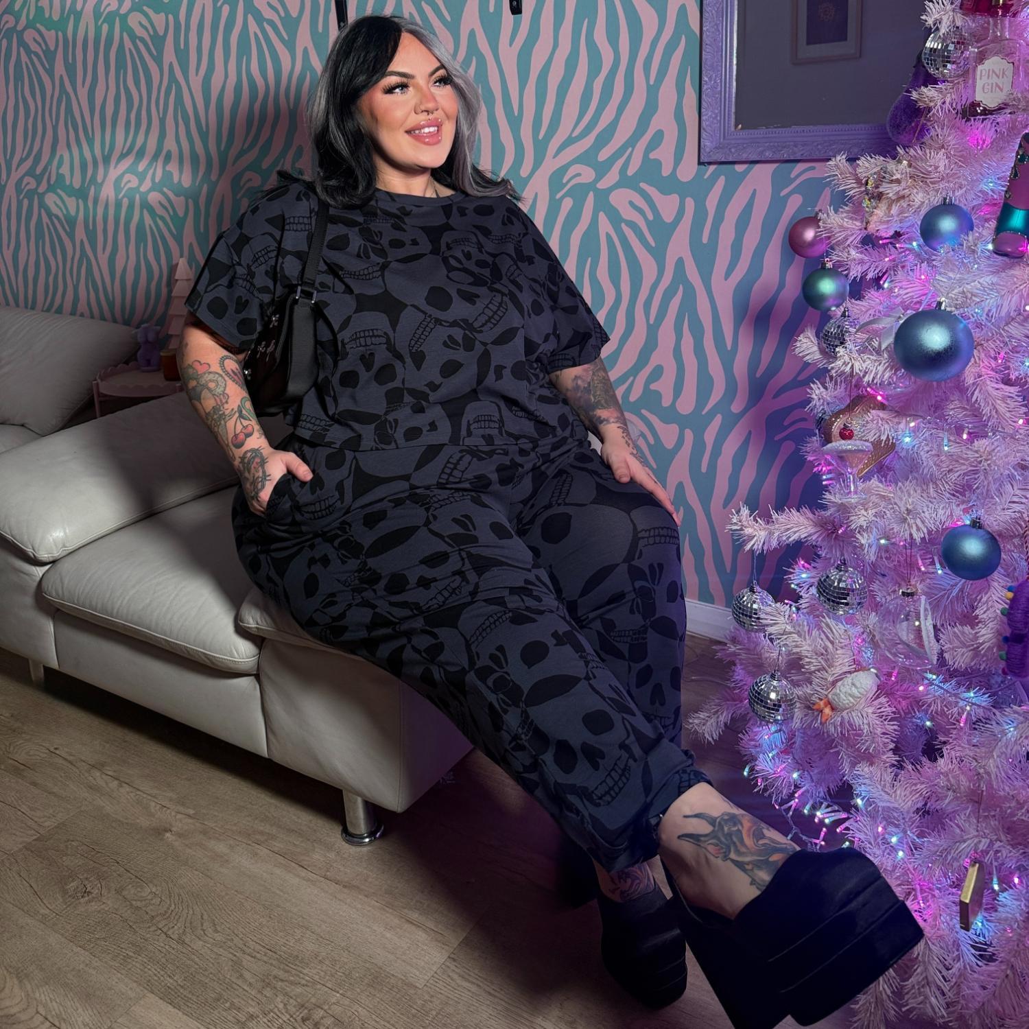 Bio-Baumwoll-Pyjama - Catacomb