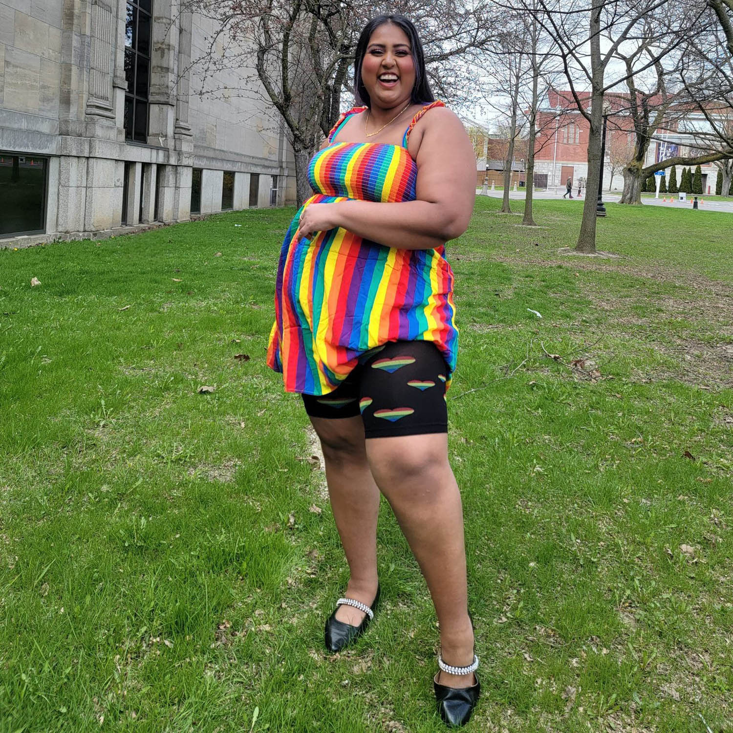 Spodenki Stay Cool Chub Rub - Pride Love Is Love