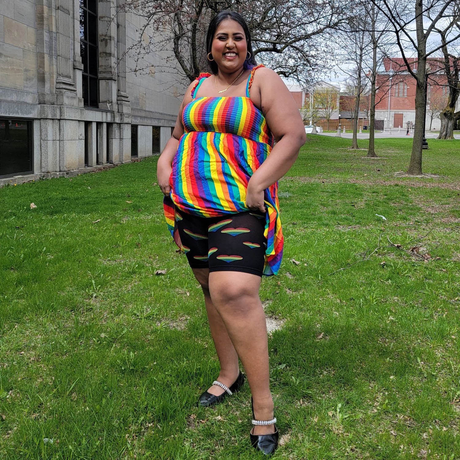 Spodenki Stay Cool Chub Rub - Pride Love Is Love