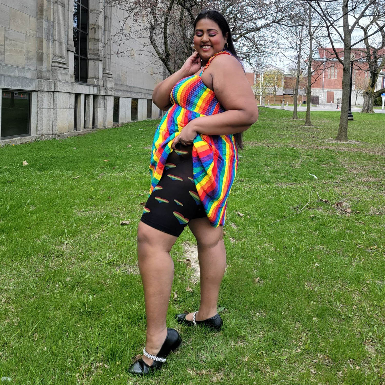 Spodenki Stay Cool Chub Rub - Pride Love Is Love