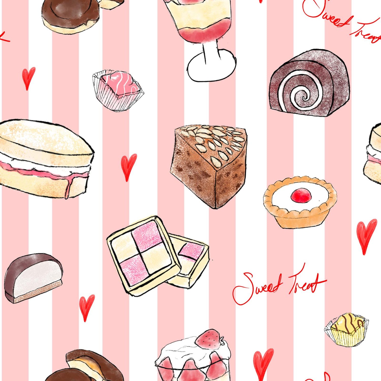 Bio-Baumwoll-Pyjama - Sweet Treat