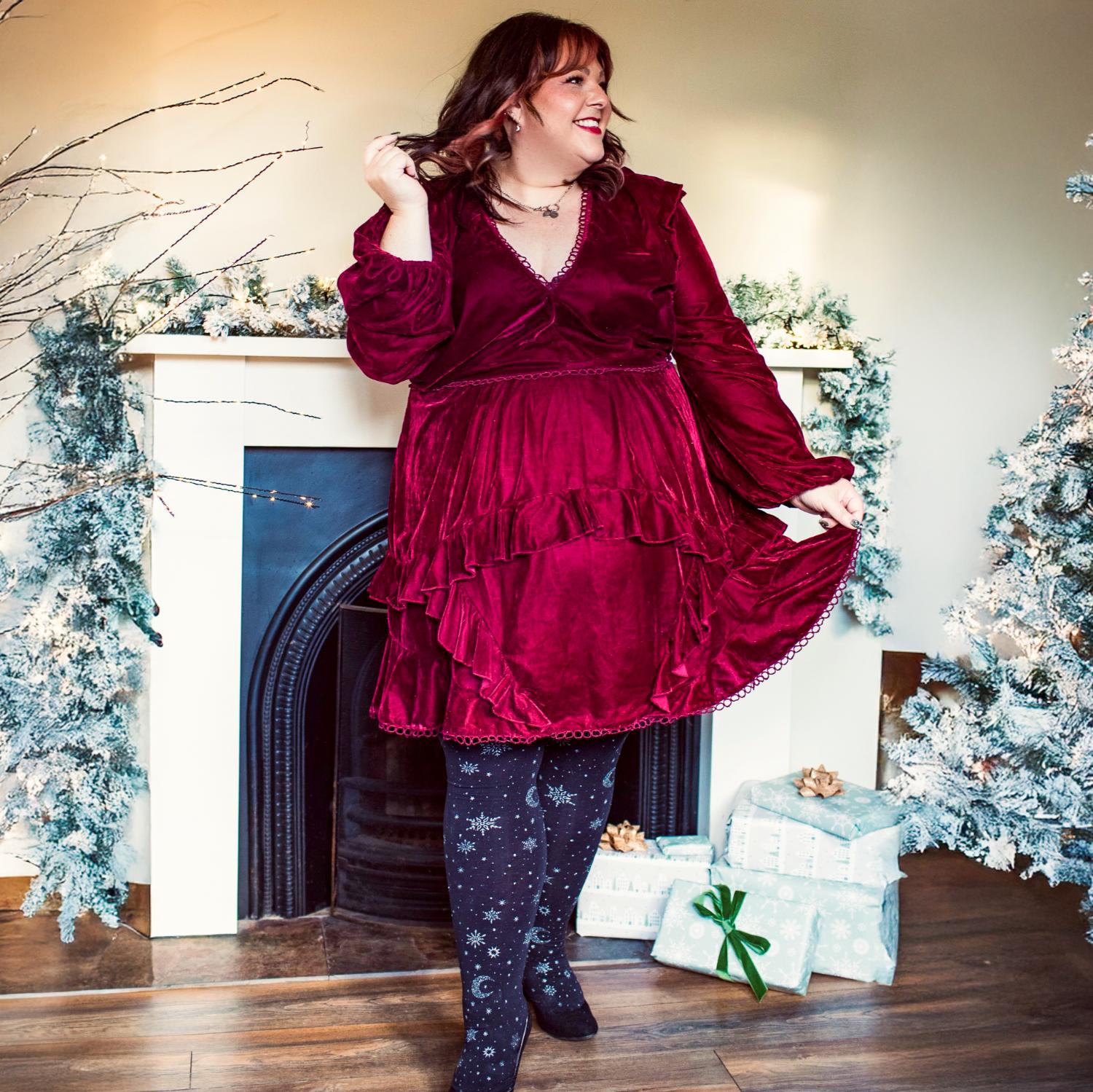 Weihnachts-Strumpfhose - Winter Solstice