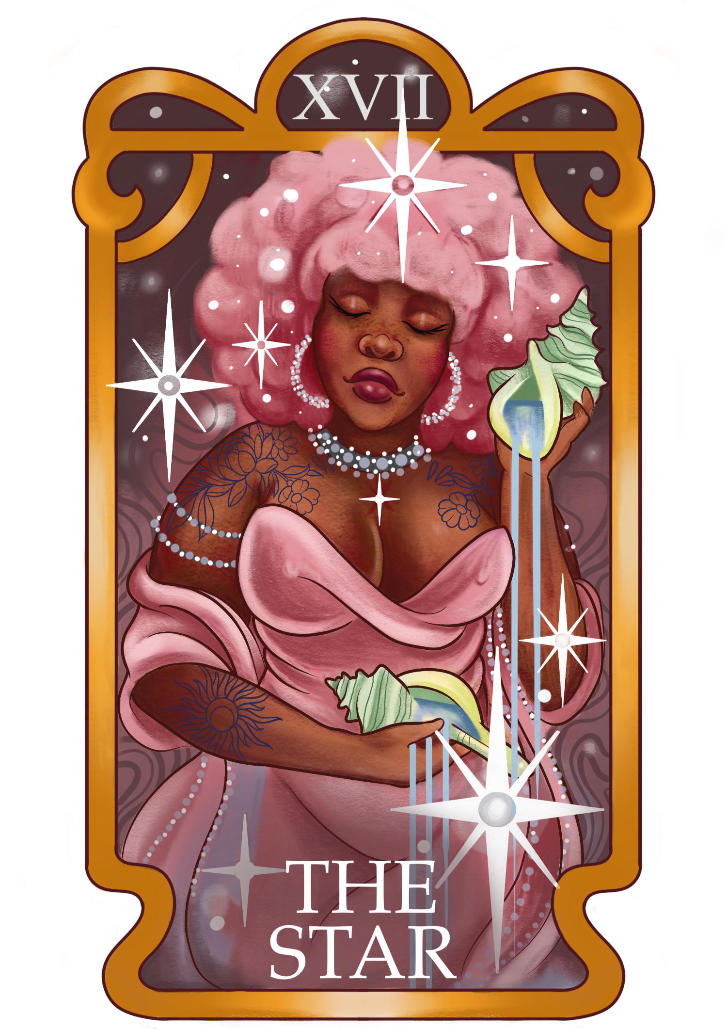 Major Arcana Unisex Tee - XVII Der Stern