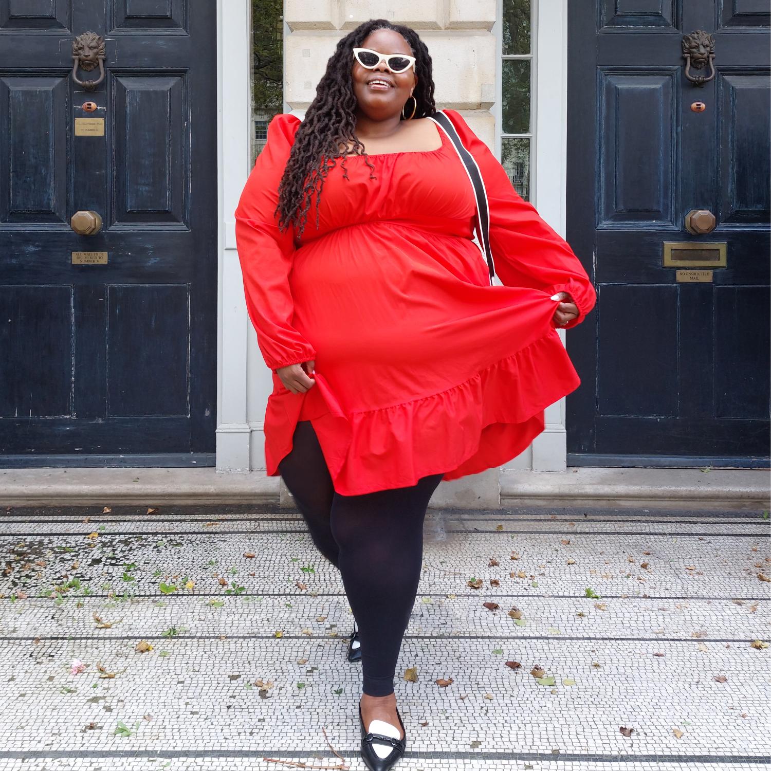 Stay Cool Fußlose Strumpfhosen - Schwarz