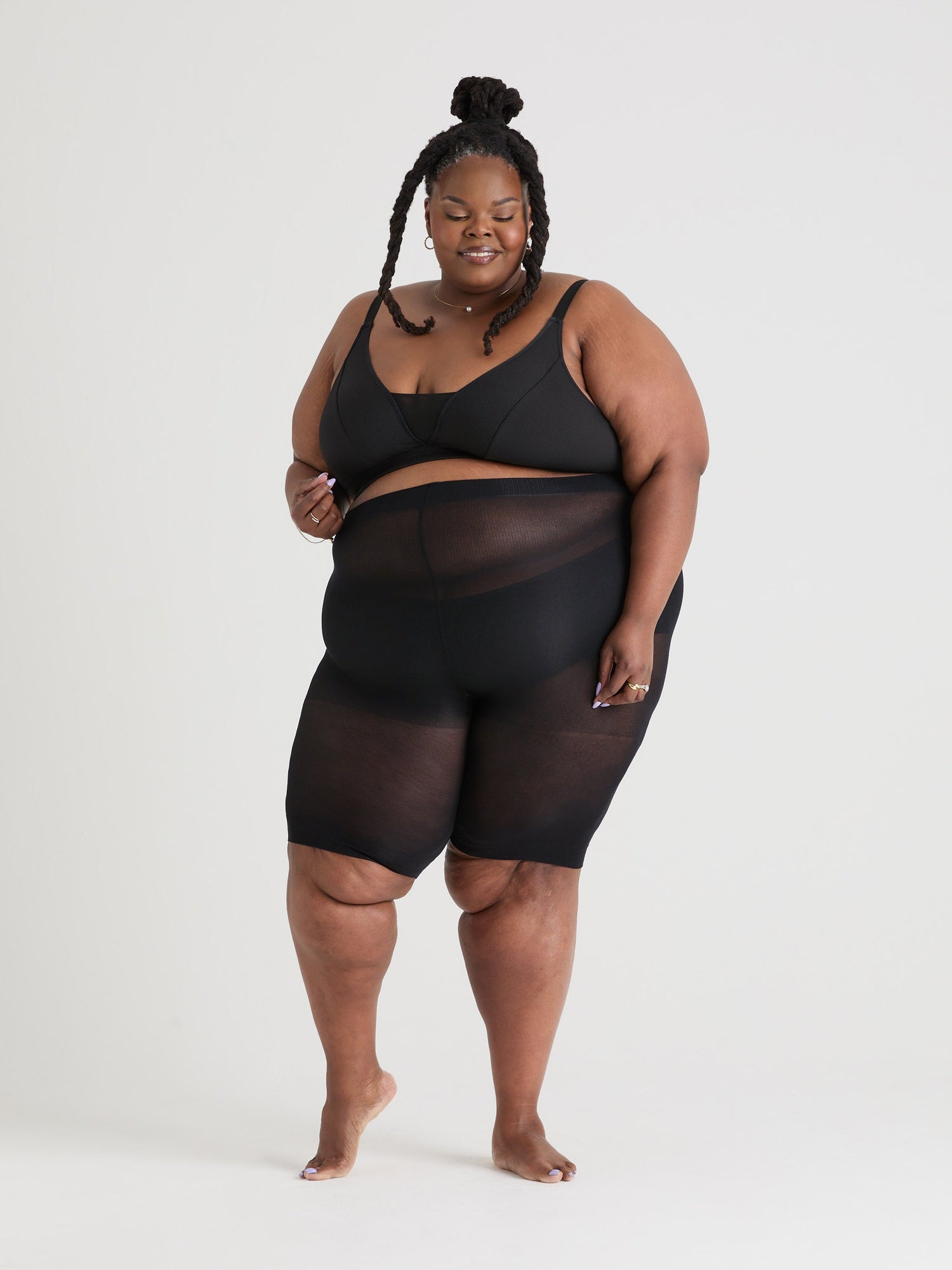 Stay Cool Chub Rub Shorts - Schwarz