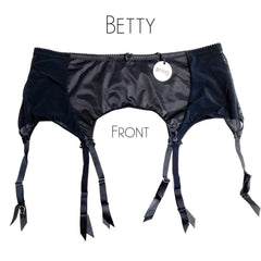  Schwarz Hüftgürtel Betty