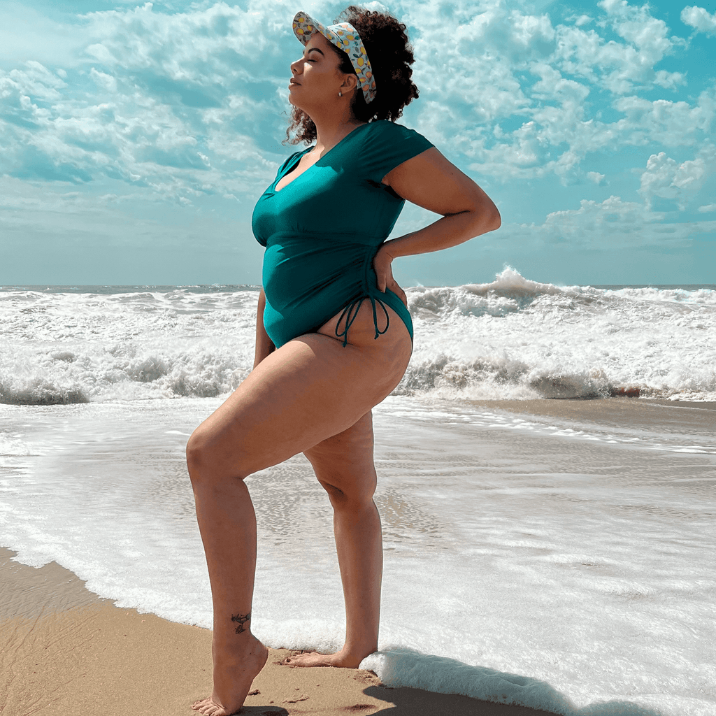 Swimsuit - Show me the money - Teal - Snag
