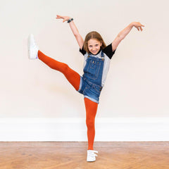Tights - Kinder Strumpfhosen - Pumpkin Spice