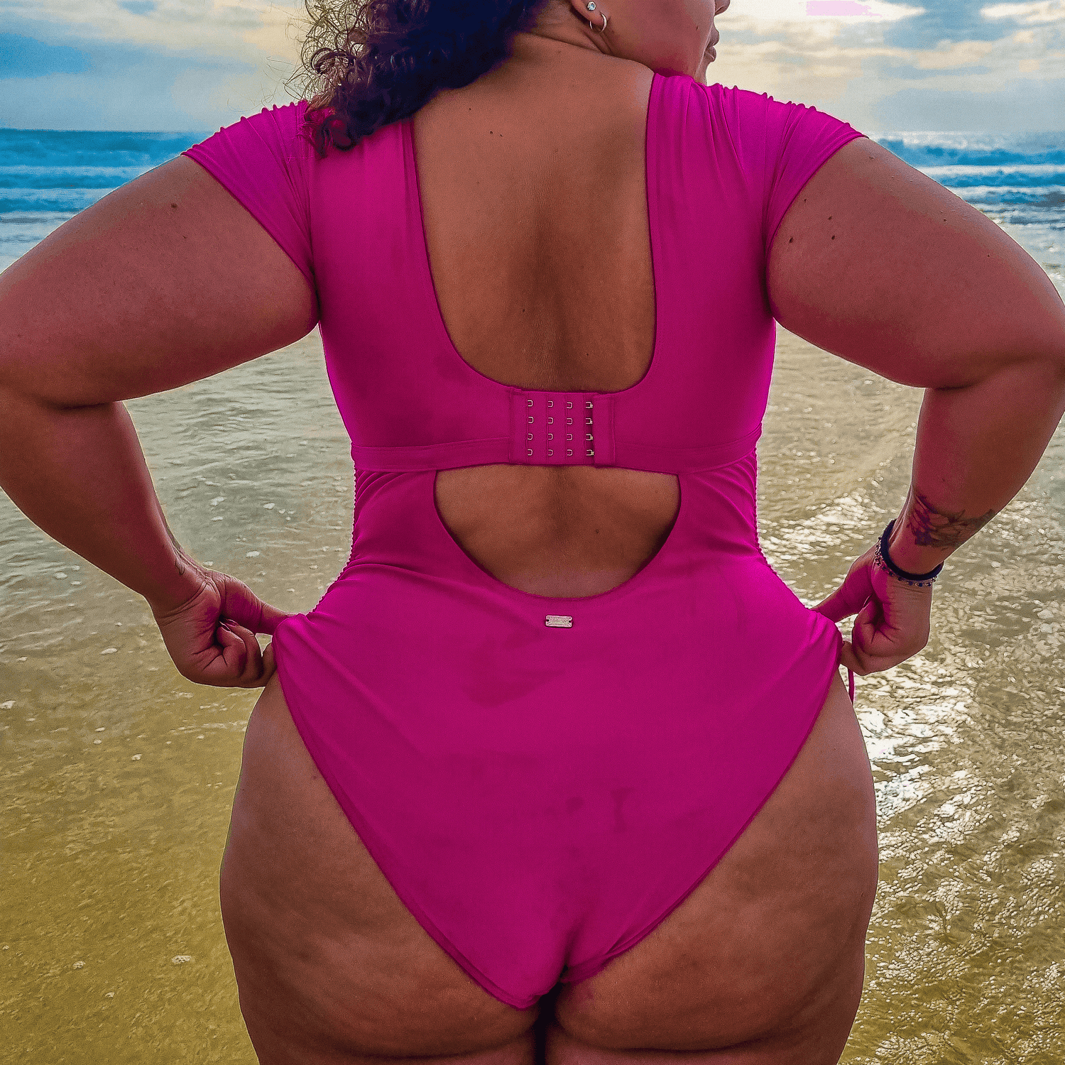 Show me the money Swimsuit - Hot Pink - Snag