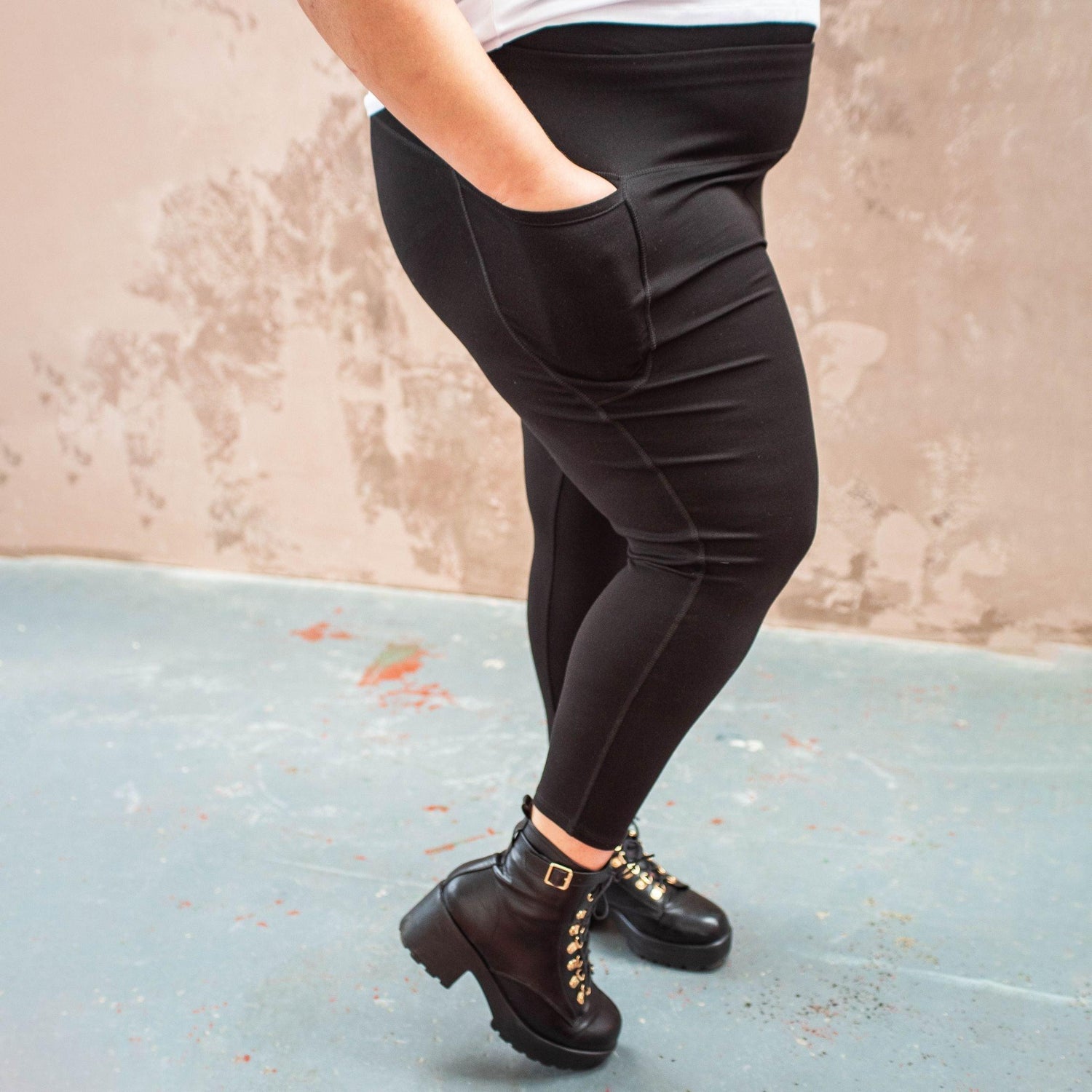 Squat-sichere Leggings - Kurz