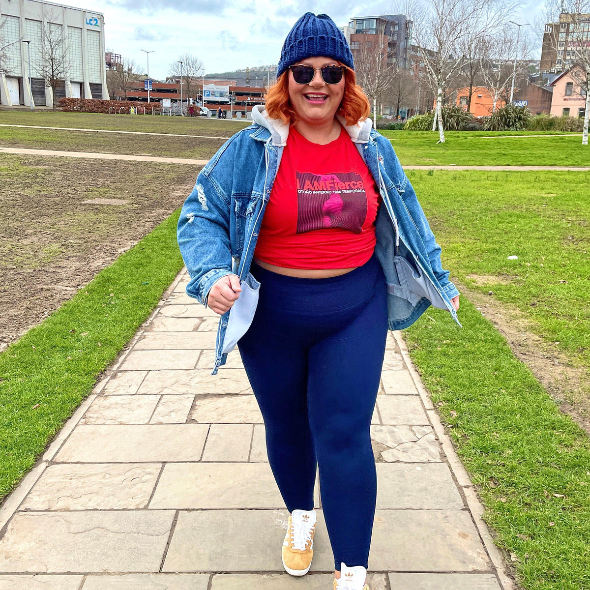 Squat-Proof Leggings - Navy