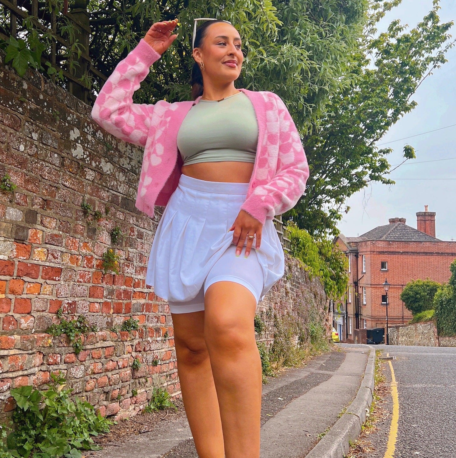 Stay Cool Chub Rub Shorts - Weiß