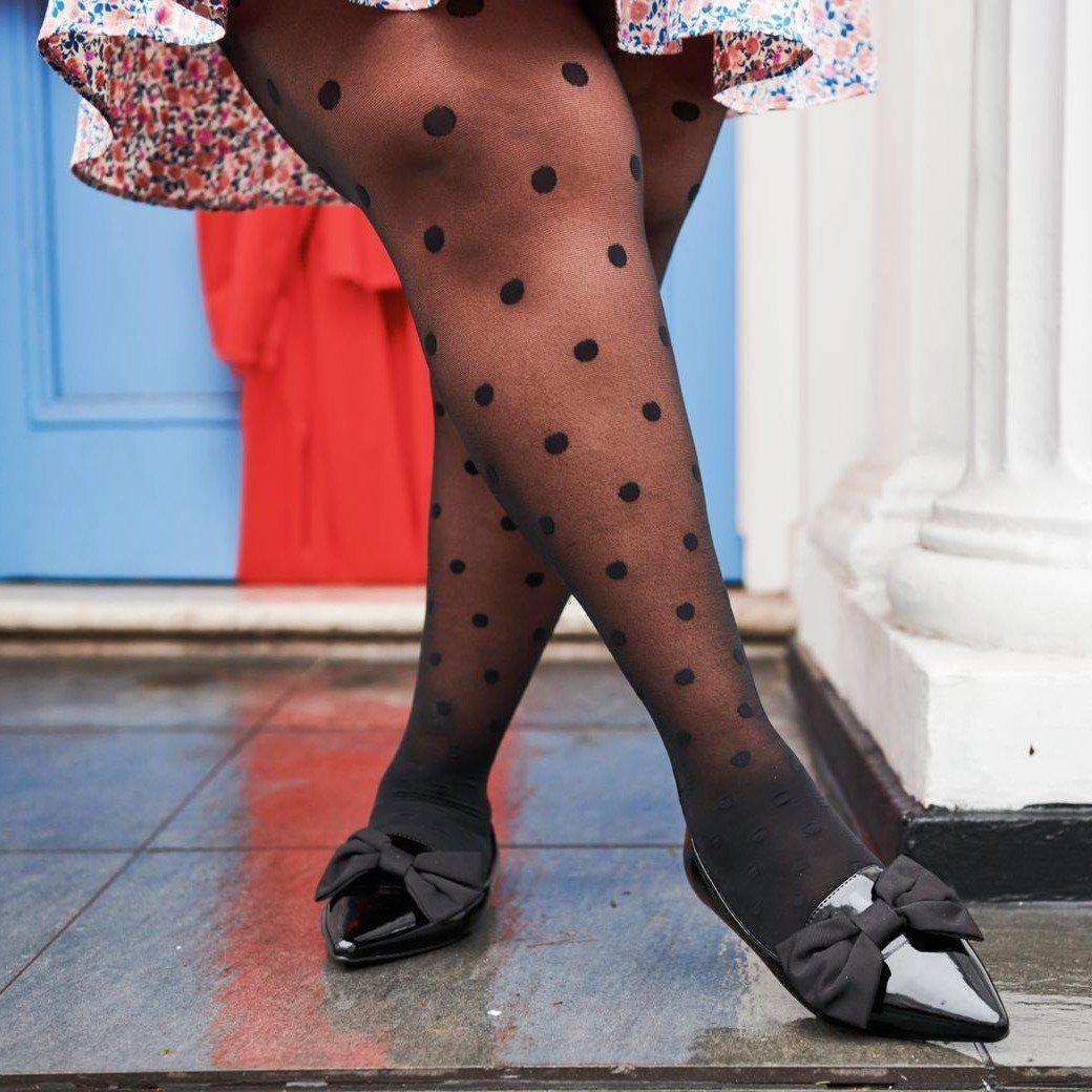 Polka Dot Strumpfhosen