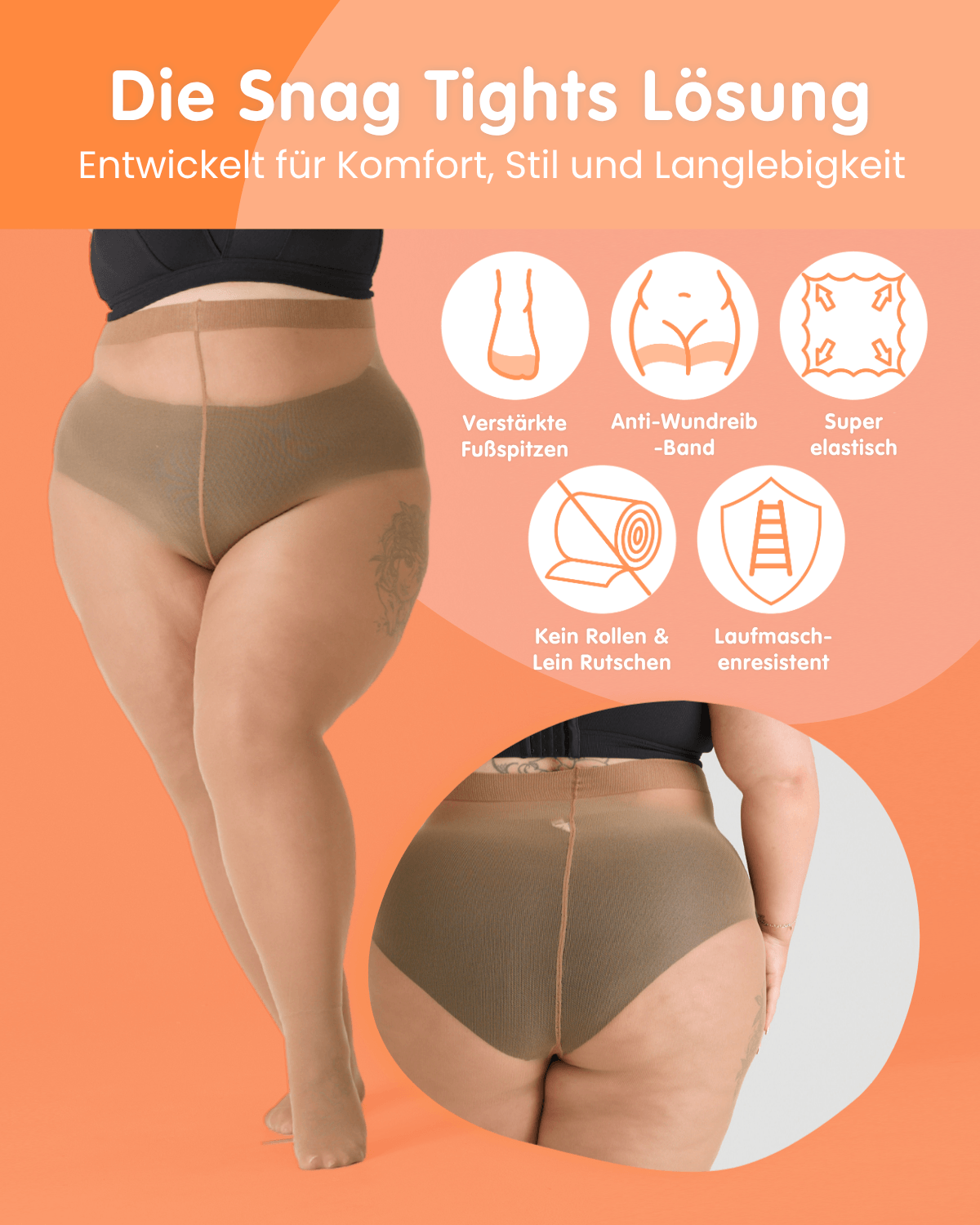 50 Denier Strumpfhosen - Barbara