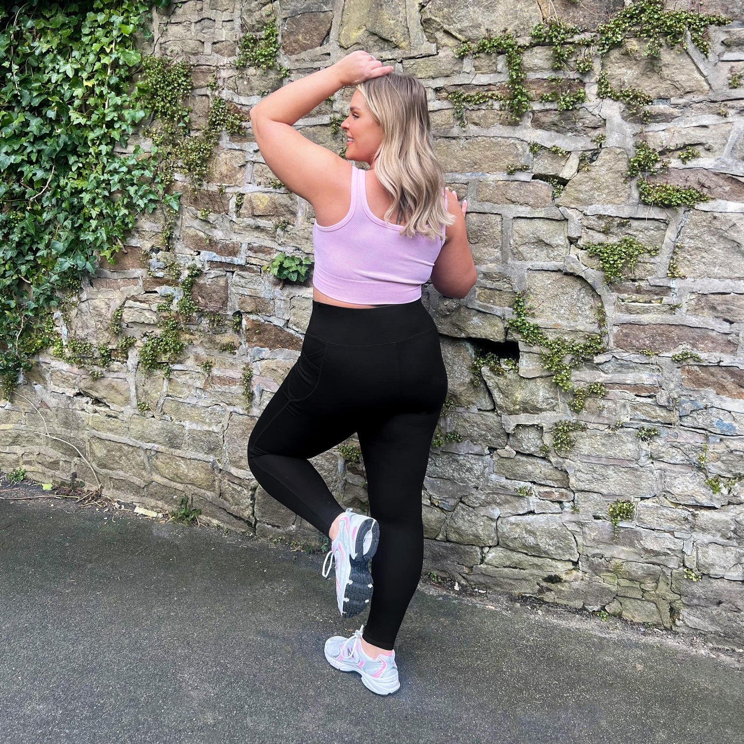Squat-Proof Leggings V2 – Schwarz (Lang) – 3er-Pack