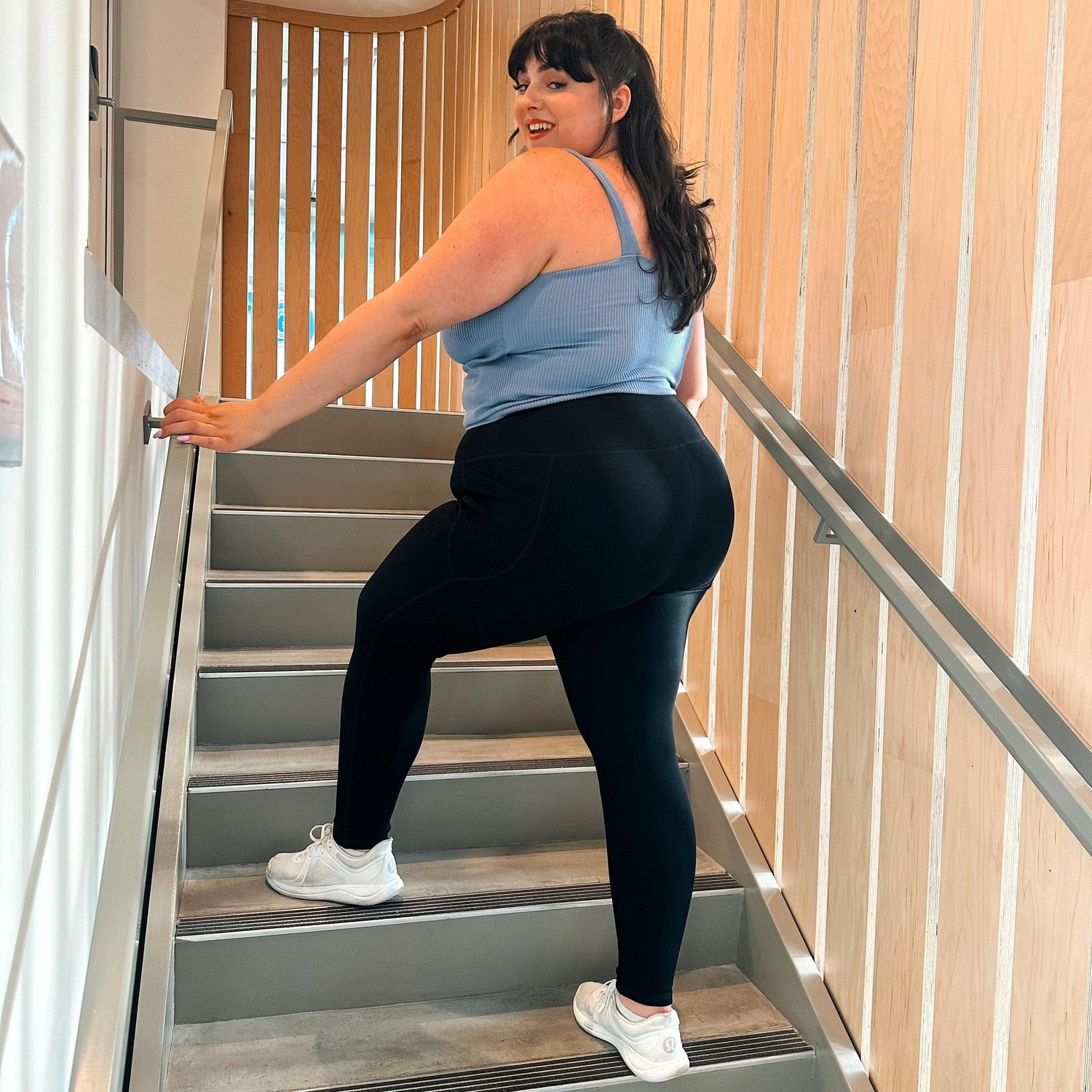 Squat-Proof Leggings V2 – Schwarz (Lang) – 3er-Pack