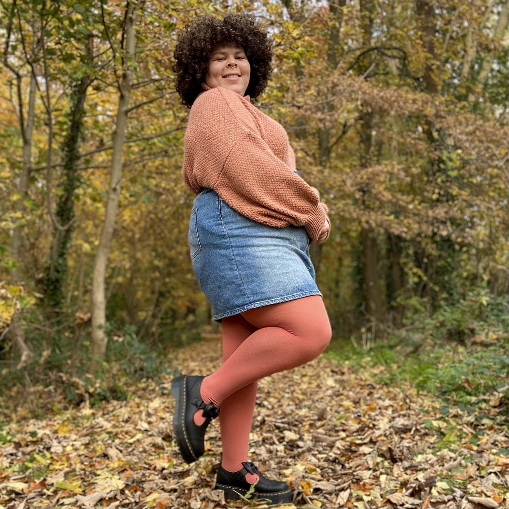 LE Tights - 120 Denier Strumpfhosen - Salmon