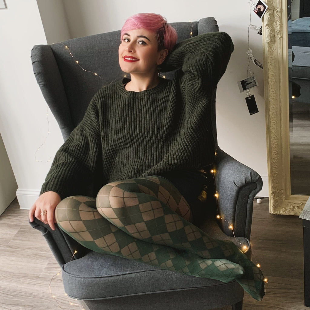 Tights - 40 Denier Diamanten - Hit The Bottle