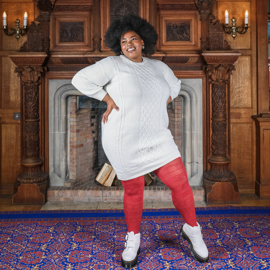 Tights - 80 Denier Cosy Strumpfhosen - Hot Toddy